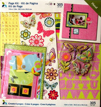 Momenta 12 x 12 Floral Scrapbook Pages Kit - SCRAPBOOKFARE