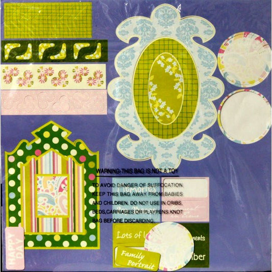 Family & Friends 12" x 12" Scrapbook Pages Kit - SCRAPBOOKFARE