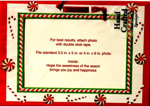 Imagica Hand Crafted Photo Card & Envelope Christmas Greeting Cards - SCRAPBOOKFARE