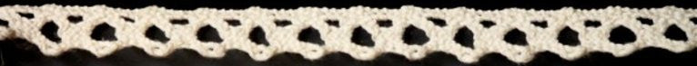 Ivory Crocheted Lace Embellishment - SCRAPBOOKFARE