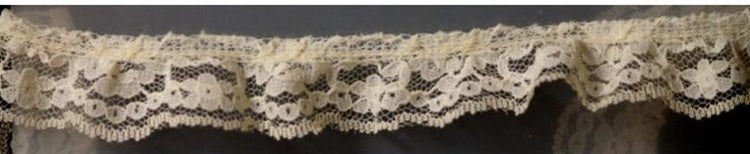 Ivory Fancy Lace Embellishment - SCRAPBOOKFARE