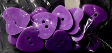 Heart Shaped Baby Purple Buttons Embellishments - SCRAPBOOKFARE