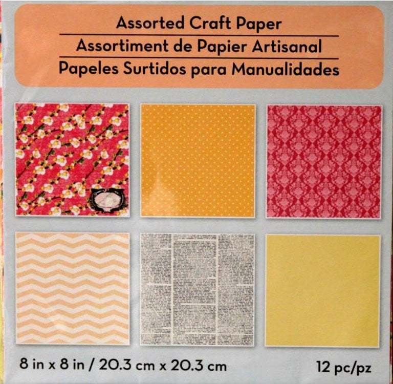 Songs of Spring Assorted Collection #4  8 x 8  Scrapbook papers