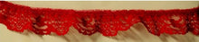 Red Flowers Lace Embellishment - SCRAPBOOKFARE