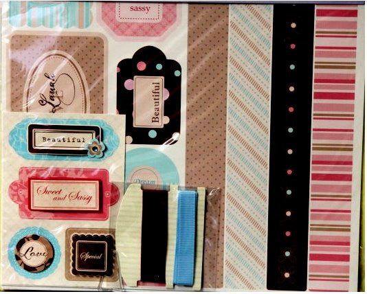 Mini 8 x 8 Scrapbook Pages Kit - SCRAPBOOKFARE