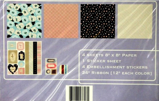 Mini 8 x 8 Scrapbook Pages Kit - SCRAPBOOKFARE