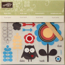 Stampin' Up! 6" x 6" Play Date Rub-ons