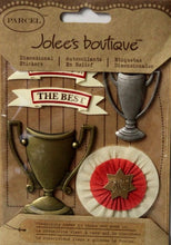 EK Success Jolee's Boutique Parcel Awards Distinction Dimensional Scrapbook Stickers - SCRAPBOOKFARE