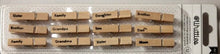 American Crafts Family Whittles Screenprinted Clothespins Embellishments - SCRAPBOOKFARE