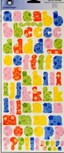 Li'l Davis Design Secret Garden Bouquet Cardstock Alphabet & Numbers Stickers - SCRAPBOOKFARE