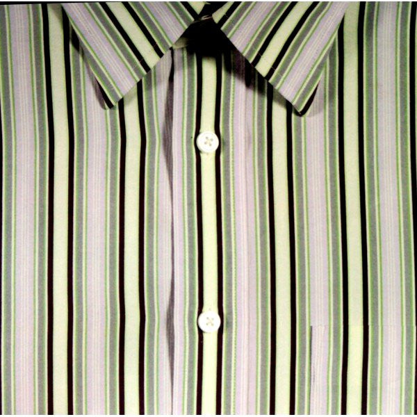 Man's Striped Shirt 12 x 12  Flat Scrapbook Paper - SCRAPBOOKFARE