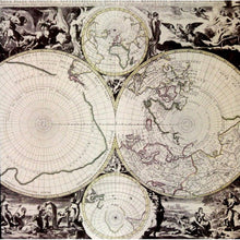Global Map Themed Scrapbook Paper - SCRAPBOOKFARE