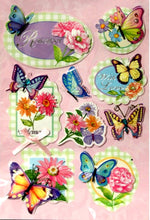 Special Moments Beautiful Bling Gem Butterflies & Flowers Dimensional Scrapbook Stickers