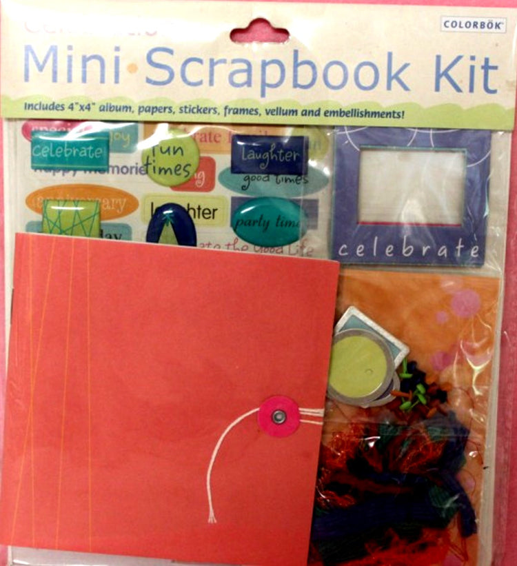 Colorbok Celebration Mini Scrapbook Kit