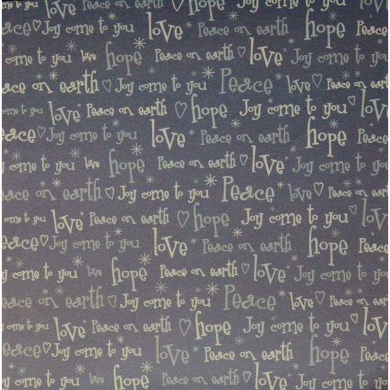 DCWV 12 x12 Christmas & Holiday Flat Printed Scrapbook Paper - SCRAPBOOKFARE
