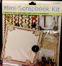 Colorbok Vintage Mini Scrapbook Kit - SCRAPBOOKFARE