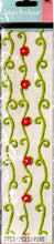 EK Success Jolee's Boutique Green & Red Vine Icing Borders Stickers - SCRAPBOOKFARE