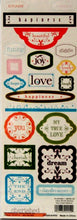 Heidi Grace Clear Words Day Dream Believer Stickers - SCRAPBOOKFARE