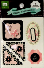 Making Memories Girl Dimensional Stickers - SCRAPBOOKFARE