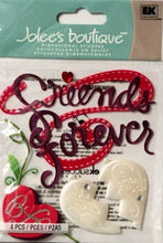Jolee's Boutique Dimensional Friends Forever Stickers - SCRAPBOOKFARE