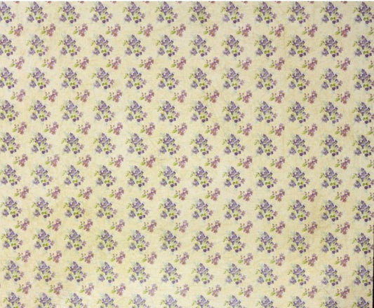 K & Company 12 x12 Watercolor Bouquet Double-Sided Flat Printed Floral Designer Scrapbook Paper - SCRAPBOOKFARE