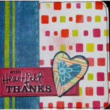 Scrapbookfare With Heartfelt Thanks Handmade Dimensional Greeting Card
