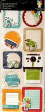 American Crafts Imaginisce Dimensional Childhood Memories Journal Stickers - SCRAPBOOKFARE