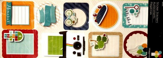 American Crafts Imaginisce Dimensional Childhood Memories Journal Stickers - SCRAPBOOKFARE