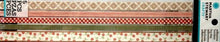 EK Success Martha Stewart Crafts Vintage Fabric Borders Adhesive Stickers - SCRAPBOOKFARE
