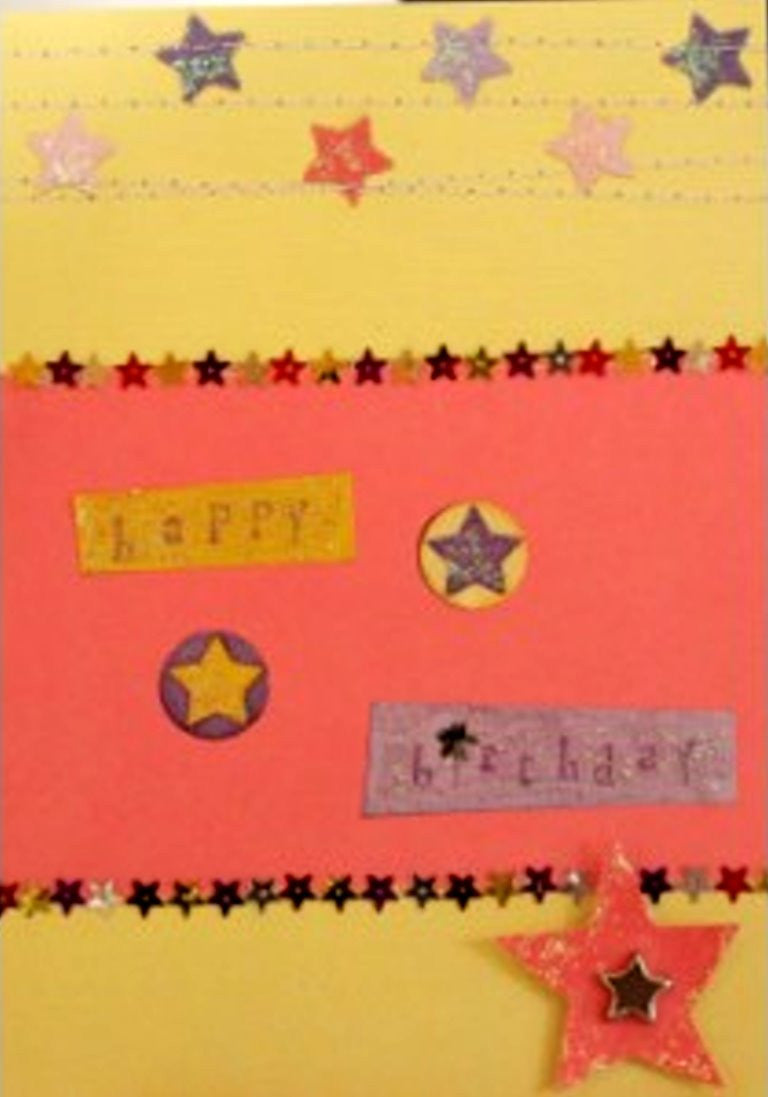 Scrapbookfare Birthday Handmade Dimensional Greeting Card - SCRAPBOOKFARE