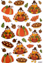 The Paper Studio Thanksgiving Icons Dimensional Stickers