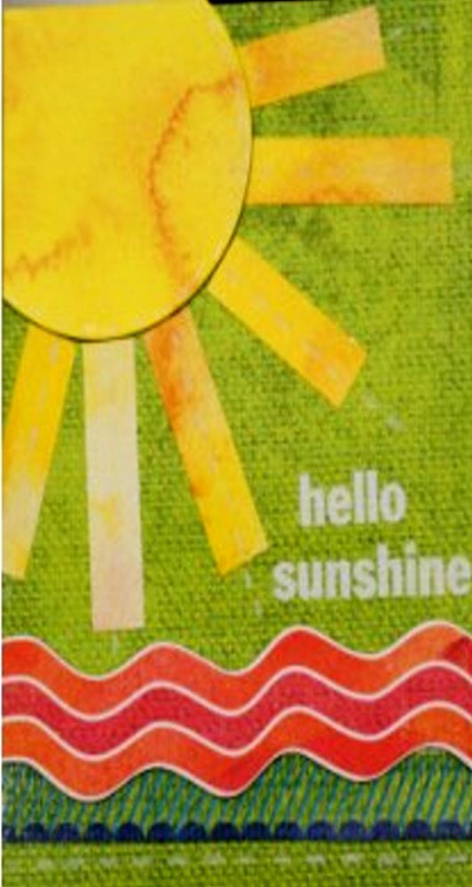 Scrapbookfare Hello Shineshine Handmade Dimensional Greeting Card