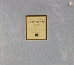 K & Company Blue Design Series 12 x 12 Top Loading Scrapbook Album - SCRAPBOOKFARE