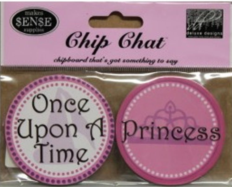 Chip Chat Once Upon A Time Chipboard Embellishments - SCRAPBOOKFARE