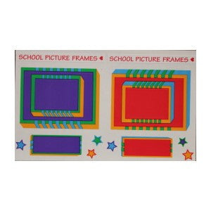 Mrs.Grossman's School Picture Frames Scrapbook Stickers - SCRAPBOOKFARE