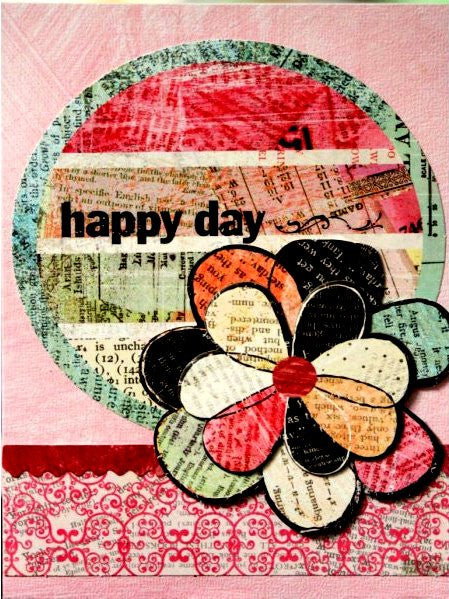 Scrapbookfare Any Occasion Handmade Dimensional Greeting Card - SCRAPBOOKFARE