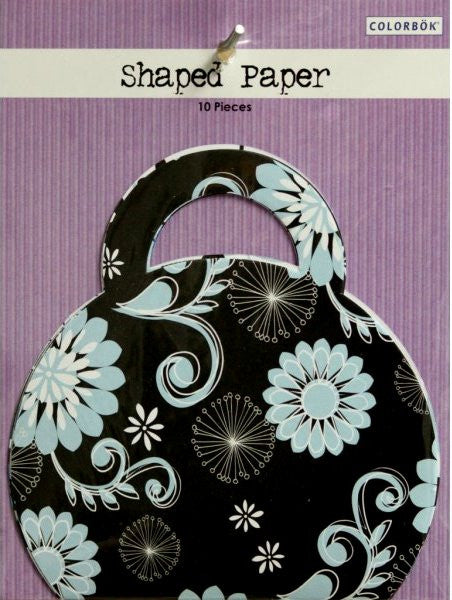 Colorbok Purse Shaped Scrapbook Papers - SCRAPBOOKFARE