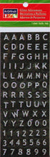 Art Minds Glitter Alphabet Sticker Sheets