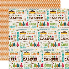 Echo Park Happy Camper Back To Nature 12 x 12 Double-Sided Cardstock Paper