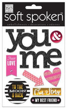 Me & My Big Ideas Soft Spoken True Love Dimensional Stickers