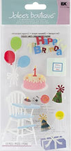 Jolee's Boutique Vintage Birthday Dimensional Scrapbook Stickers