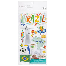 Recollections Brazil Dimensional Stickers
