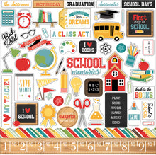 Echo Park School Days 12" X 12" Element Sticker Sheet
