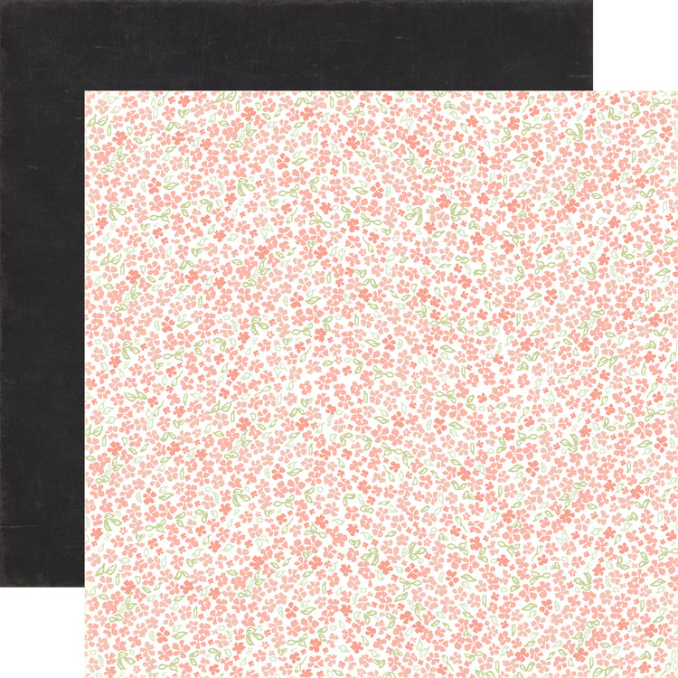 Echo Park Rustic Elegance Small Florals 12 x 12 Double-Sided Cardstock Paper