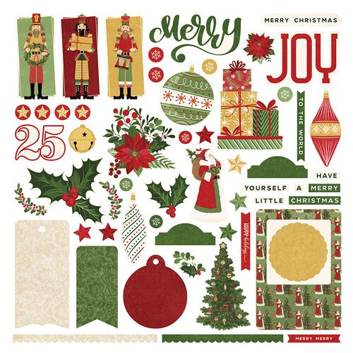 Photoplay Christmas Memories 12 x 12 Element Sticker Sheet