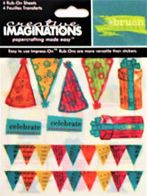 Creative Imaginations Piece Of Cake Rub-On