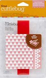 Cuttlebug Love Triangle Embossing Folders