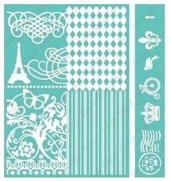 Cuttlebug Vintage Artist Embossing Folders