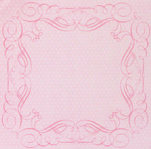 DCWV 12 X 12 Pink Frame Scrapbook Paper