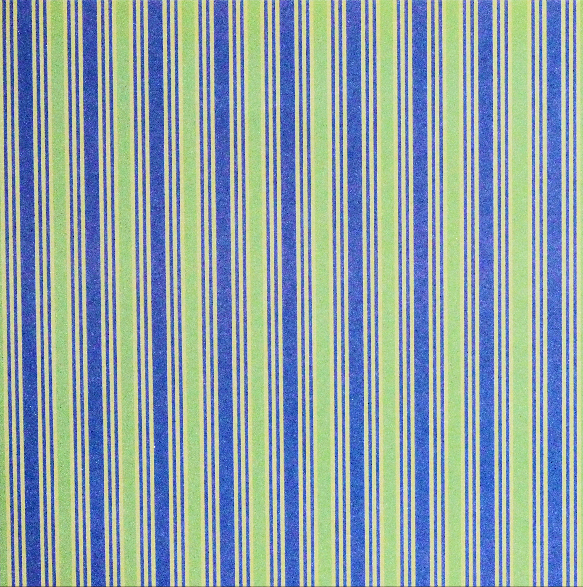 DCWV Cool Summer Stripes 12 x 12 Flat Scrapbook Paper